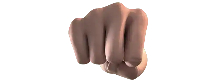 Unarmed (Fist) design comparison image; not a GTA VI gameplay screenshot