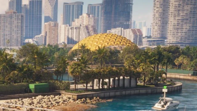 Vice City Oceanarium: scene accompanying the cited location reference