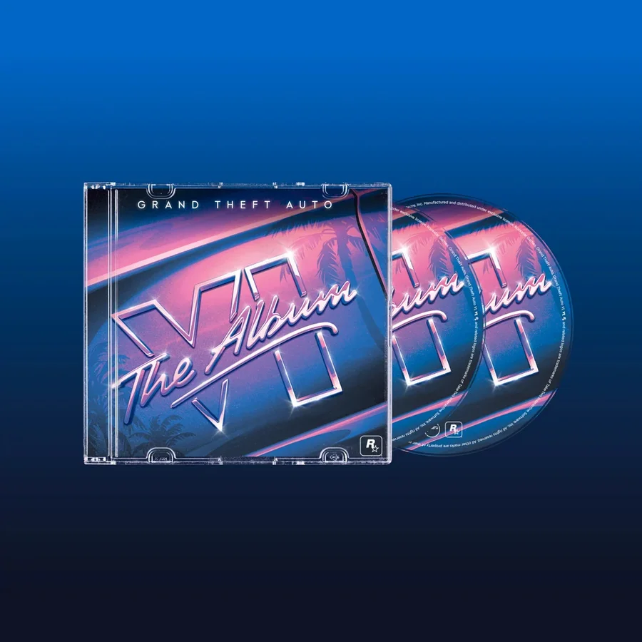GTA VI: The Album CD packaging
