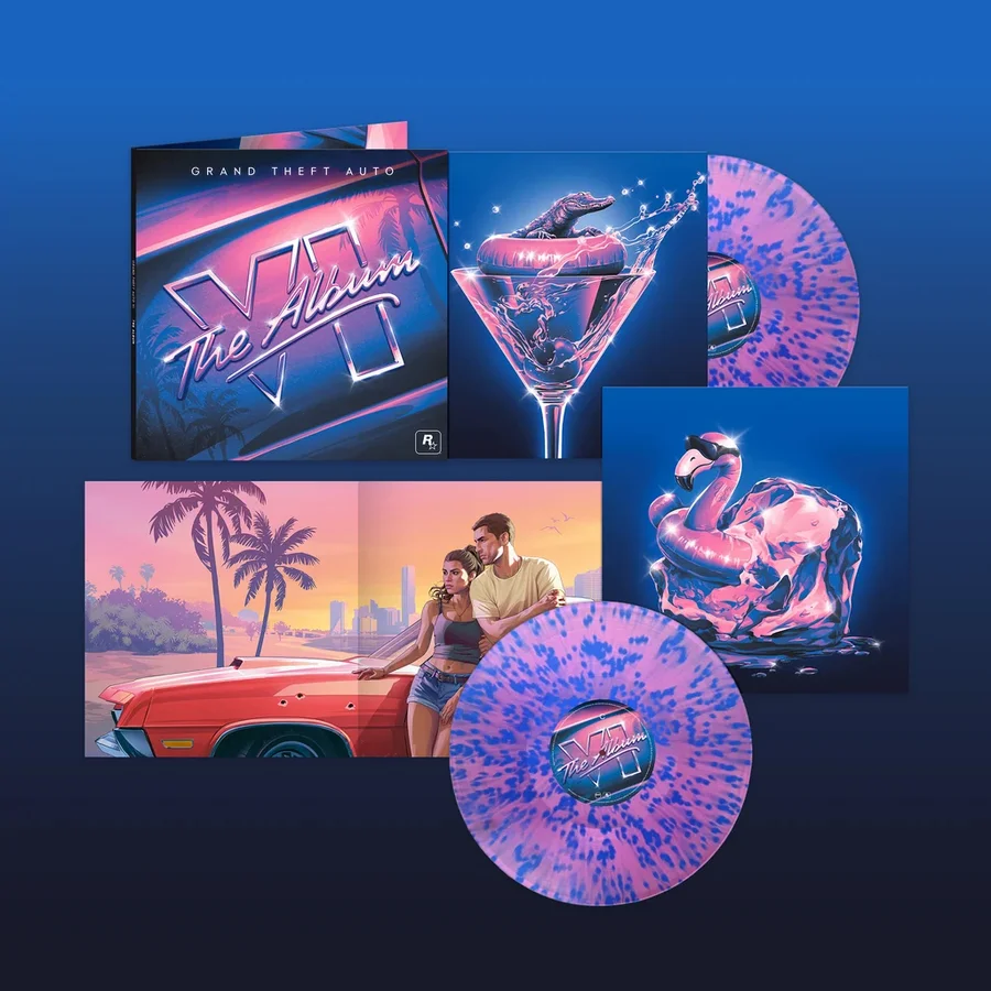 GTA VI: The Album Vinyl packaging