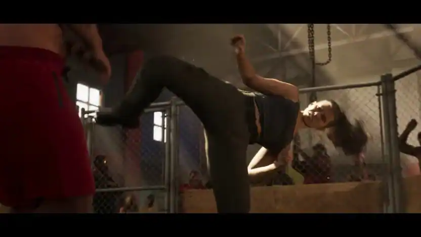 Boxing / Fighting GTA VI scene