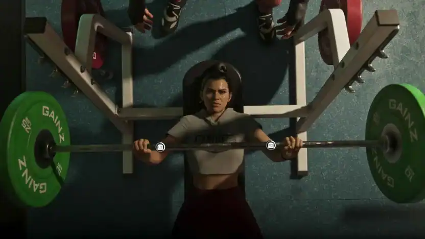Gym / Working Out GTA VI scene